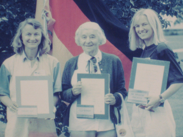 Marion Hof Elly Beinhorn und Dr. Angelika Machinek